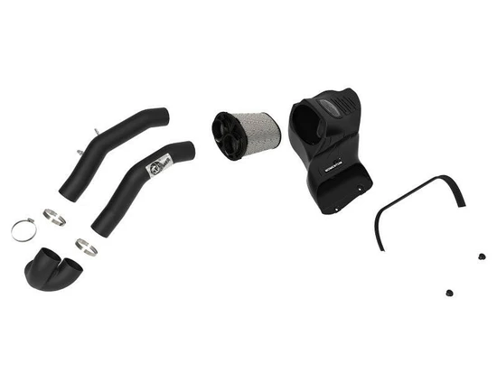 aFe Momentum XP Pro DRY S Cold Air Intake System w/ Black Aluminum Intake Tubes - Image 4
