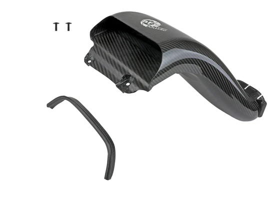 aFe Quantum Cold Air Intake System Scoop 18-20 Ford F150 EcoBoost V6-3.5L/2.7L - Carbon Fiber - Image 3