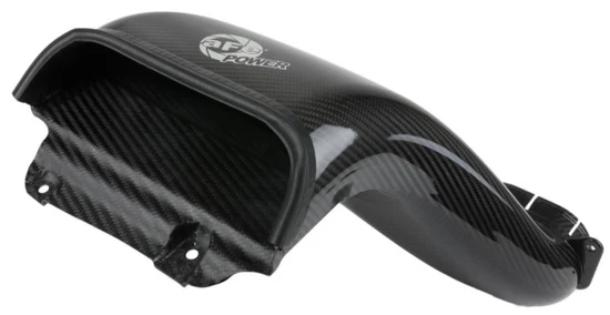 aFe Quantum Cold Air Intake System Scoop 18-20 Ford F150 EcoBoost V6-3.5L/2.7L - Carbon Fiber - Image 4