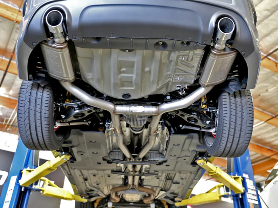 aFe MACH Force-Xp 3in 304 SS Cat-Back Exhaust 15-20 Dodge Charger Hellcat - Image 2